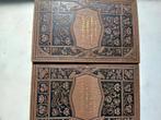 "Groot, Leopold en Rijkers, Nederlandsche Letterkunde 1 en 2, Antiek en Kunst, Antiek | Boeken en Bijbels, Ophalen of Verzenden