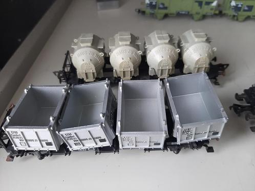 fleischmann containers HAUS zu HAUS, Hobby en Vrije tijd, Modeltreinen | H0, Gebruikt, Wagon, Gelijkstroom, Fleischmann, Ophalen of Verzenden