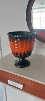 Vintage Retro bloempot, Tuin en Terras, Bloempotten, Rond, Ophalen of Verzenden, Zo goed als nieuw, Minder dan 25 cm