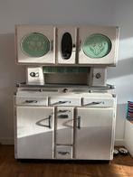 Vintage Franse Keuken Buffetkast - 1950s, Huis en Inrichting, Ophalen, Gebruikt, Frans, 100 tot 150 cm