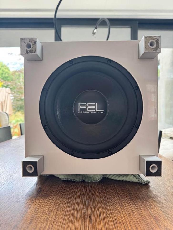 REL Acoustic T9 Subwoofer, Audio, Tv en Foto, Luidsprekers, Zo goed als nieuw, Subwoofer, 120 watt of meer, Overige merken, Ophalen