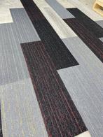 Budget microtuft tapijttegels in de mix 25x100cm, 75 m² of meer, Nieuw, Ophalen of Verzenden, Crème