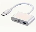 USB C Cardreader Wit, Nieuw, Computers en Software, Geheugenkaartlezers, Ophalen of Verzenden, Nieuw, Commodore Business Machines