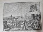 Gravure - Belegering van Steenwijk - Jan Luyken, Ophalen of Verzenden