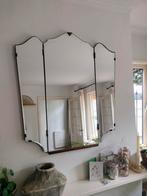 Antieke Brocante Spiegel - Drieluik, Ophalen, Gebruikt, 75 tot 100 cm, Minder dan 100 cm