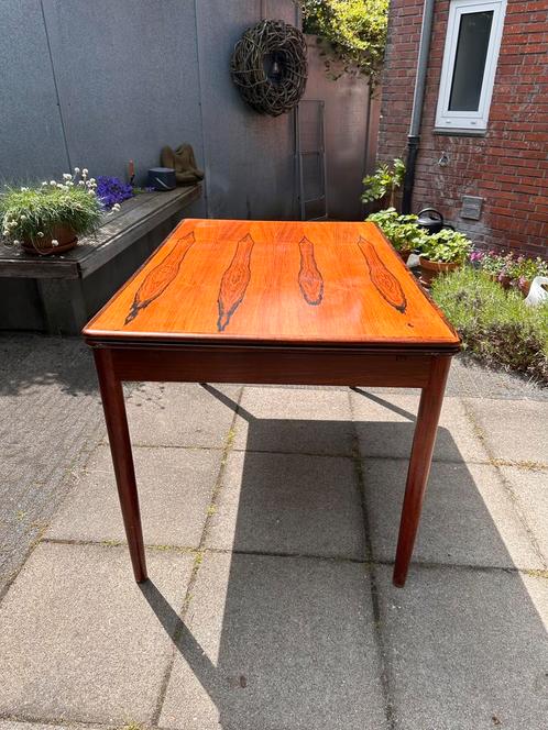 Vintage Design Palissander TopForm uittrektafel eettafel, Antiek en Kunst, Antiek | Meubels | Tafels, Ophalen of Verzenden
