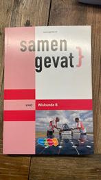## VWO samengevat Wiskunde B 2022, Boeken, Ophalen of Verzenden, Zo goed als nieuw, VWO