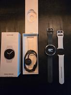 Samsung Galaxy Watch 8 44mm + 2 bandjes, Zwart, Ophalen of Verzenden, Zo goed als nieuw, Samsung