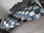 sprei/woonplaid/granny square hand gehaakt, Huis en Inrichting, Woonaccessoires | Plaids en Woondekens, Ophalen of Verzenden, Nieuw