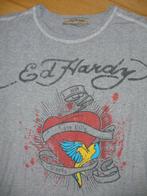 ED HARDY t- shirt grijs maat M, Kleding | Heren, Zo goed als nieuw, Grijs, Maat 46 (S) of kleiner, Ed Hardy