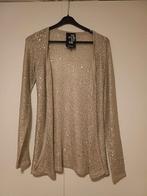 Glitter Vest, Beige, Ophalen of Verzenden, Zo goed als nieuw, Maat 34 (XS) of kleiner