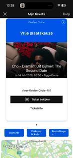 Cho - Diamant Uit Bijlmer: The Second Date, Golden Circle, Eén persoon, September