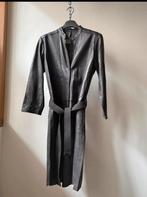 Humanoid brown leather dress/ tunic, Maat 38/40 (M), Bruin, Ophalen of Verzenden, Zo goed als nieuw