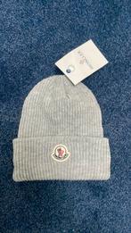 Grijze moncler muts, Kleding | Heren, Mutsen, Sjaals en Handschoenen, Moncler, Nieuw, Overige maten, Ophalen of Verzenden
