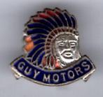GUY Motors email op zilverkl motorfietsen broche ( G_029 ), Verzenden, Zo goed als nieuw, Transport, Speldje of Pin