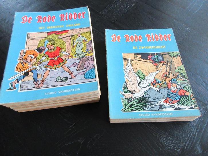 De rode ridder Vandersteen 1e eerste druk, Boeken, Stripboeken, Gelezen, Eén stripboek, Verzenden