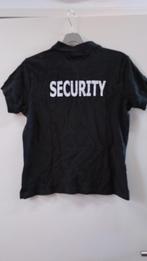 Zwarte polo security maat XL, Lemon & Soda, Carnaval, Maat 42/44 (L), Ophalen of Verzenden