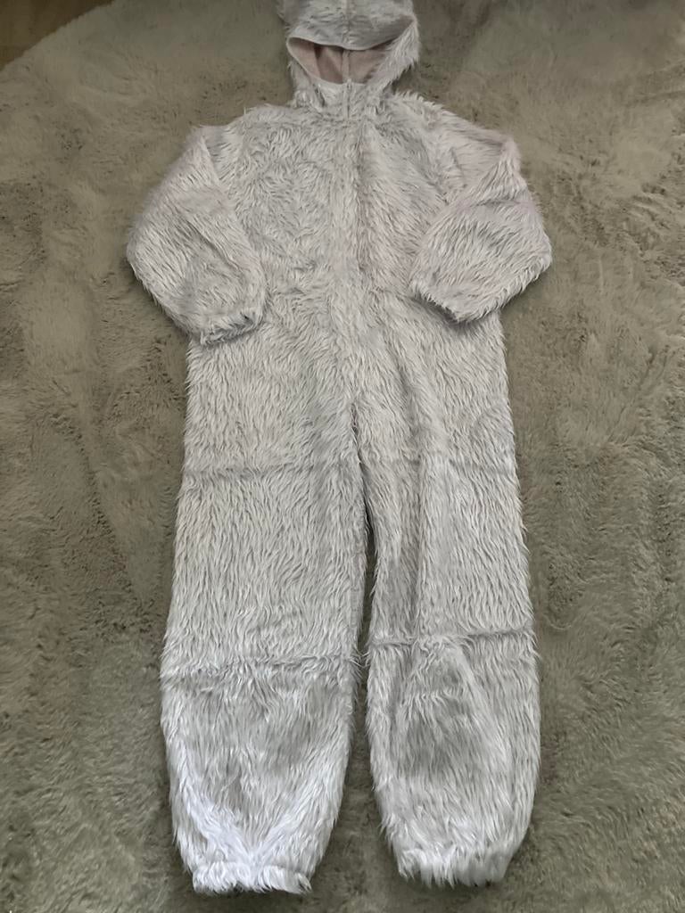 Verkleedpak ijsbeer maat 140, Ophalen of Verzenden, Zo goed als nieuw, 134 t/m 140, Jongen of Meisje
