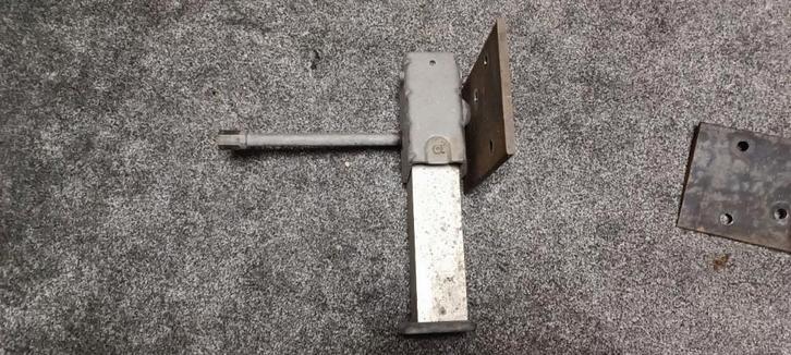 Alko Clickfix steunpoten met zwaaihendel, Caravans en Kamperen, Camper-accessoires, Zo goed als nieuw, Ophalen