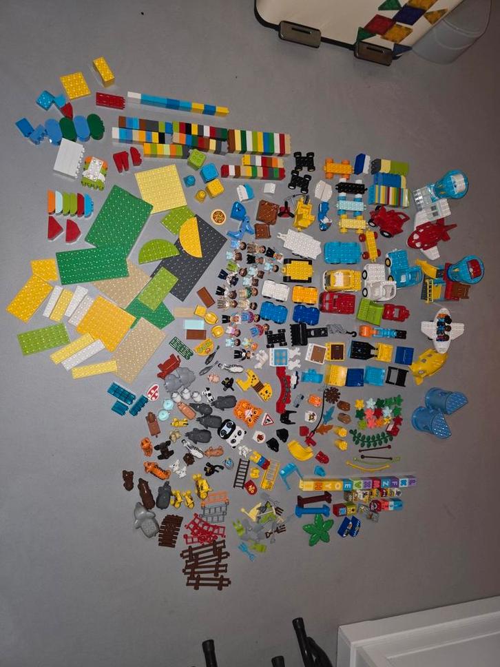 Mega Lego Duplo Speelset  Dieren, voertuigen, poppetjes enz., Kinderen en Baby's, Speelgoed | Duplo en Lego, Zo goed als nieuw