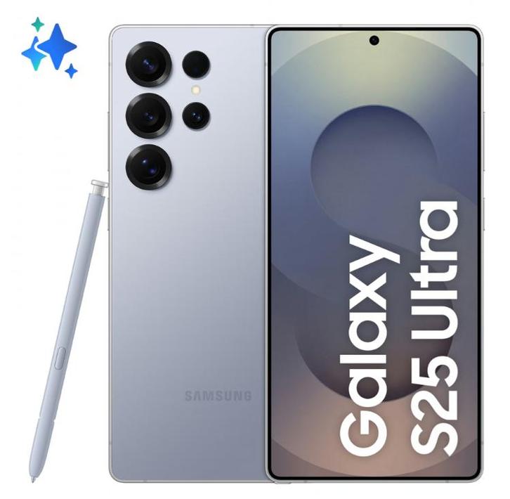 NIEUW - Samsung Galaxy S25 Ultra Silver Blue 256 GB, Telecommunicatie, Mobiele telefoons | Samsung, Nieuw, Overige modellen, 256 GB