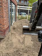 Uitgraven van grond tuinen uitbouw terras schuttingen, Diensten en Vakmensen, Tuinmannen en Stratenmakers, Bestrating