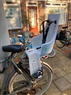 Bobike achterzitje exclusive maxi plus blauw wit, Fietsen en Brommers, Fietsaccessoires | Fietsstoeltjes, Ophalen, Zo goed als nieuw