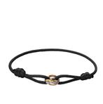 Trinity de Cartier armband, Ophalen of Verzenden, Zo goed als nieuw, Zwart, Overige materialen