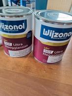 Wijzonol Hoogglanslak Papyruswit, Doe-het-zelf en Verbouw, Verf, Beits en Lak, Ophalen of Verzenden, Nieuw, Wit