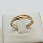Gouden ring 14k 585 Trinity Ring - Maat 17, Ophalen of Verzenden, Zo goed als nieuw, 17 tot 18, Dame
