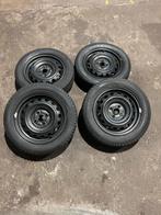 Toyota yaris staal 4x100 175/65/r15, Ophalen, 15 inch, 175 mm, Banden en Velgen