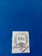 Oostenrijkse postzegel - 6 kr., Ophalen of Verzenden, Gestempeld