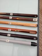 Diverse 2delige biljartkeu's, Sport en Fitness, Ophalen of Verzenden, Zo goed als nieuw, Keu of Ballen