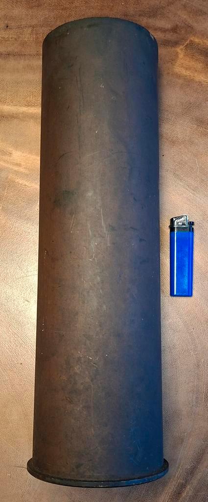 Grote granaat huls, 105mm. WOII, Verzamelen, Militaria | Tweede Wereldoorlog, Overige soorten, Hulzen of Bodemvondsten, Amerika