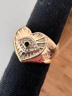 Ring hart van shoeby maat 17mm, Sieraden, Tassen en Uiterlijk, Ringen, Gebruikt, 17 tot 18, Dame, Goud