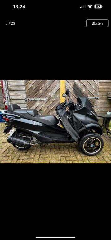 Piaggio MP3 300 HPE Sport - 2016 - Mat Zwart beschikbaar voor biedingen