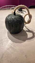 Hanglampje metaal grijs / koper, Ophalen, Zo goed als nieuw, Metaal, Minder dan 50 cm