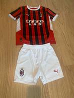 Voetbalpakje AC Milan maat 152 (11/12 jaar), Maat XS of kleiner, Ophalen of Verzenden, Gebruikt, Set