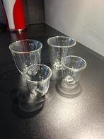 Delonghi cappuccino en espresso glazen set, Ophalen of Verzenden, Zo goed als nieuw, Overige typen