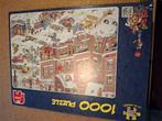 Jan van Haasteren,  Sneeuwpret 1000 stukjes, Ophalen of Verzenden, 500 t/m 1500 stukjes, Zo goed als nieuw, Legpuzzel