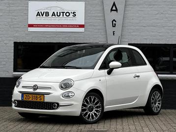 Fiat 500 1.2 Lounge Airco Cruise Pano Navi PDC APK t/m 4-27 beschikbaar voor biedingen