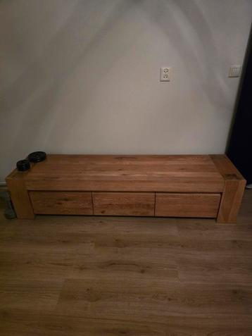 Eiken TV Meubel met Lades beschikbaar voor biedingen