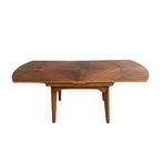 Vintage verlengbare + in hoogte verstelbare eettafel, Huis en Inrichting, Tafels | Eettafels, Ophalen, Gebruikt, 50 tot 100 cm