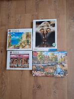 Diverse puzzels (2), 1000 stukjes, Ophalen of Verzenden, 500 t/m 1500 stukjes, Zo goed als nieuw