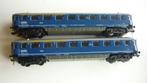 2 Fleischmann H0 Plan D NS rijtuigen, Gebruikt, Gelijkstroom, Fleischmann, Wagon