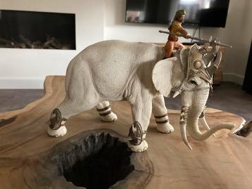 Schleich paarden krijgsolifant beschikbaar voor biedingen