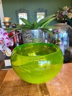 Helder limegroene/neongroene bowl, Ophalen of Verzenden, Zo goed als nieuw