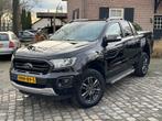 Ford Ranger 2.0 214pk autom AWD Wildtrak Supercab leer,navig, Auto's, Ford, 4 cilinders, Zwart, Diesel, Vierwielaandrijving