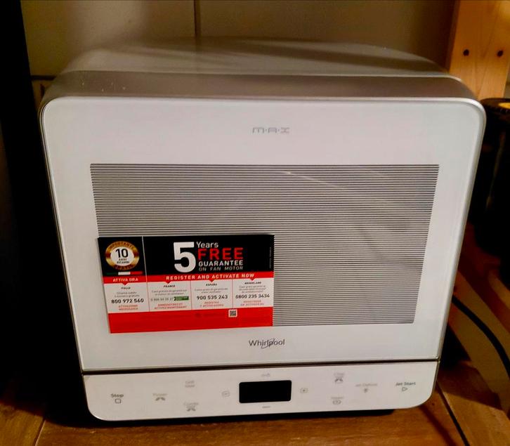 Nieuwe Whirlpool Max 39 combi magnetron grill, Witgoed en Apparatuur, Magnetrons, Nieuw, Vrijstaand, Combimagnetron, 45 tot 60 cm