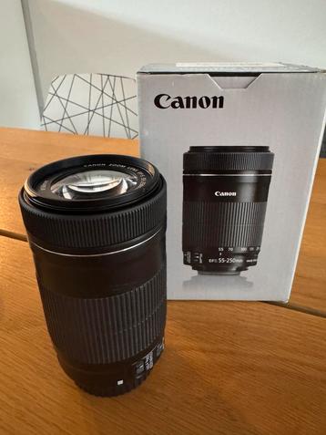 Canon EF-S 55-250mm f/4-5.6 IS STM Lens beschikbaar voor biedingen